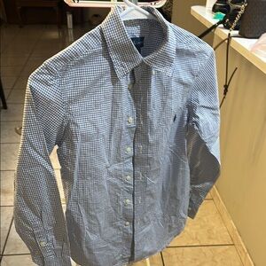 Men's Blue Checkered Shirt